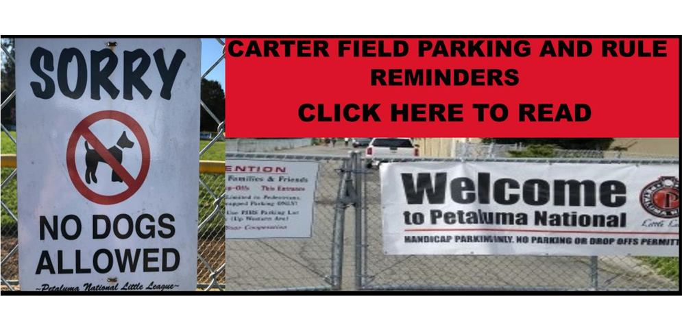 CARTER FIELD GUIDELINES