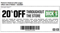 20% off Dick's Sporting Goods Coupon