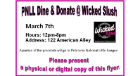 Dine and Donate March 7th